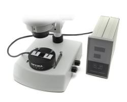 Heating stages for stereomicroscopes