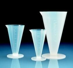 Conical measuring cups