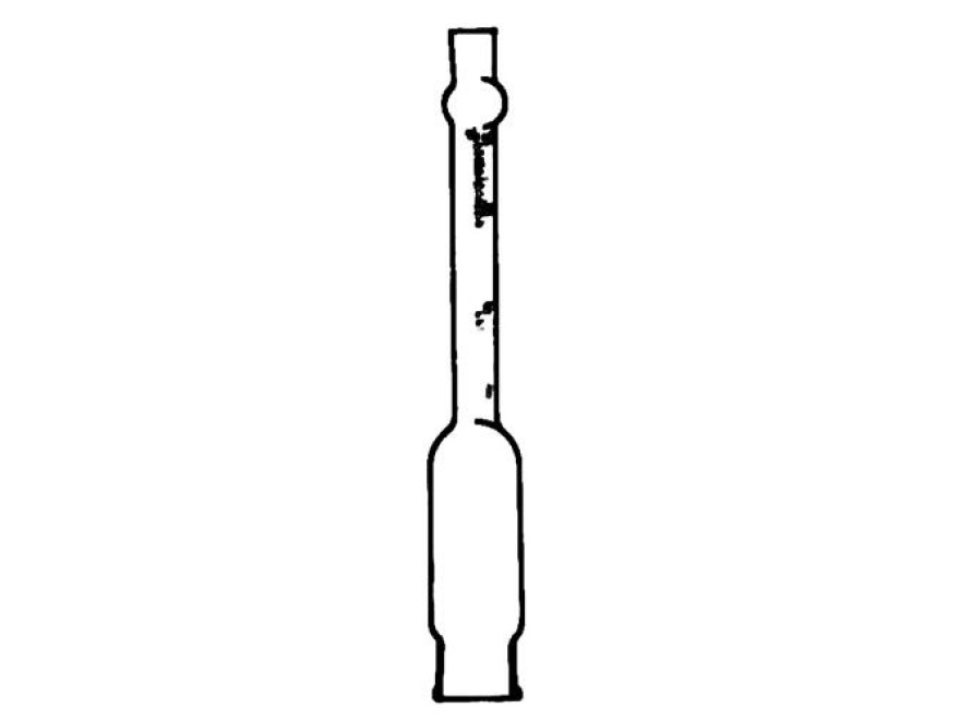 Butyrometr Roeder, pro smetanu 5 g s ověřovacím listem