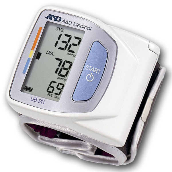 Tonometr UB-511 - zápěstní měřič krevního tlaku