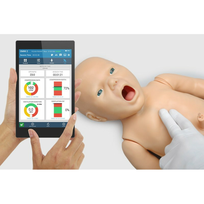 S105.250 - Simultor novorozence Pedi pro zchranu ivota + OMNI2