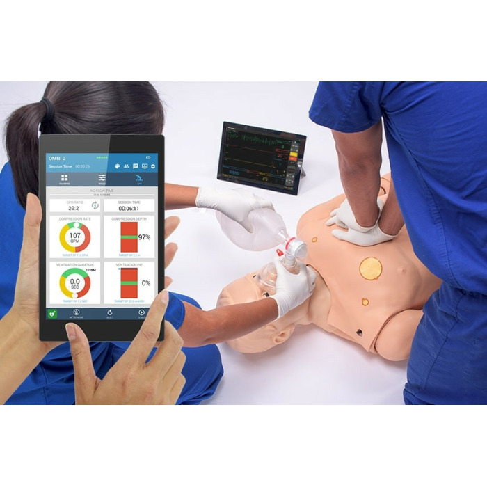 S300.100.250.PK.L - Code Blue III simultor dosplho pacienta pro ncvik rozen resuscitace s OMNI 2