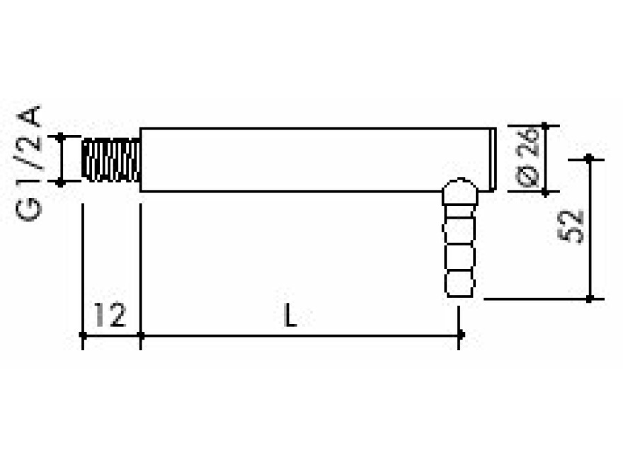 TOF 1000/650 - PP Laboratorn vtok pro demi vodu, vtok 90,l 50 mm